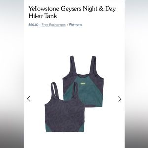 Parks Project Yellowstone Geysers Night and Day Hiker Tank